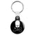 Computer PC Pirate Mouse Skull & Crossbones Key Ring