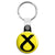 SNP Cross Logo - Scottish Political Election Key Ring