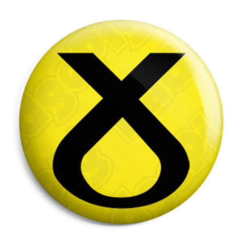 SNP Cross Logo - Scottish Political Election Pin Button Badge