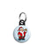 Santa Claus Cartoon Wave - Christmas Xmas Mini Keyring