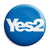 Yes 2 - Second Scottish Referendum - Pin Button Badge