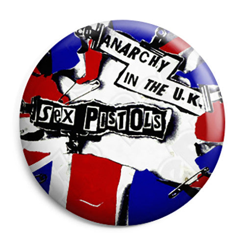 The Sex Pistols - Anarchy in The UK Punk Pin Button Badge
