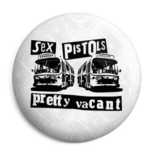 The Sex Pistols - Pretty Vacant - Punk Button Badge