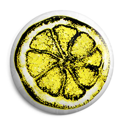 The Stone Roses - Lemon Logo - Indie Button Badge
