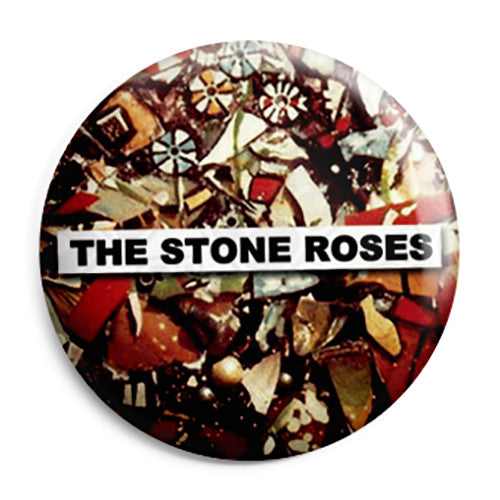 The Stone Roses - Garage Flower Ian Brown Pin Button Badge