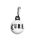 The Cure Band Logo - Goth and Emo Zipper Puller