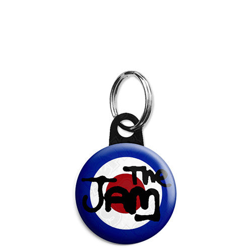 The Jam Logo - Mod Button Badge, Fridge Magnet, Key Ring | BadgePig.co.uk