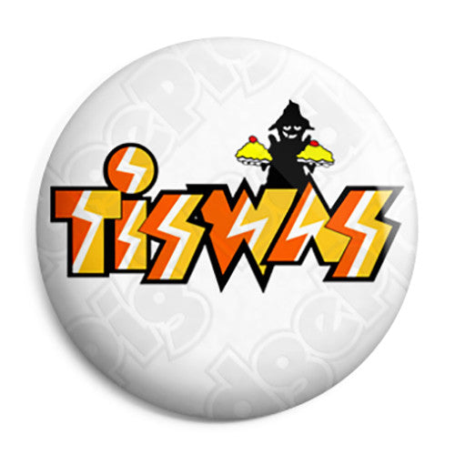 Tiswas Logo - Kids Retro TV ITV Program - Button Badge