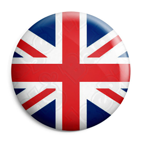 Union Jack British Flag - Mod Button Badge
