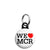 We Love Heart MCR - Support Manchester Terror Attack Victims Mini Keyring
