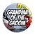 Grandma of the Groom - Whaam Comic Art Theme Wedding Pin Button Badge