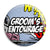 Grooms Entourage - Whaam Comic Art Theme Wedding Pin Button Badge