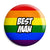 Best Man - LGBT Gay Wedding Pin Button Badge
