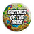 Brother of the Bride - Tattoo Theme Wedding Pin Button Badge
