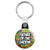 Father of the Groom - Tattoo Theme Wedding Key Ring