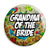 Grandma of the Bride - Tattoo Theme Wedding Pin Button Badge
