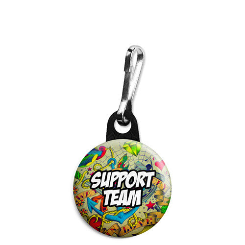 Support Team - Tattoo Wedding Button Badge, Fridge Magnet, Key Ring ...