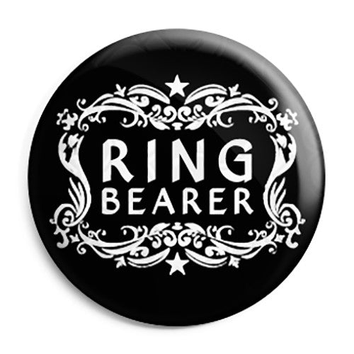 Ring Bearer - Classic Marriage Button Badge