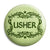 Usher - Classic Marriage Button Badge