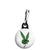 Weed Leaf Peace Sign - Cannabis Zipper Puller