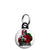 Misfits Horror Punk Badge - Xmas Santa Claus Mini Keyring