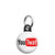 You Twat - You Tube Mini Keyring