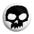 Zero Skull Logo - Jamie Thomas Skateboard Button Badge