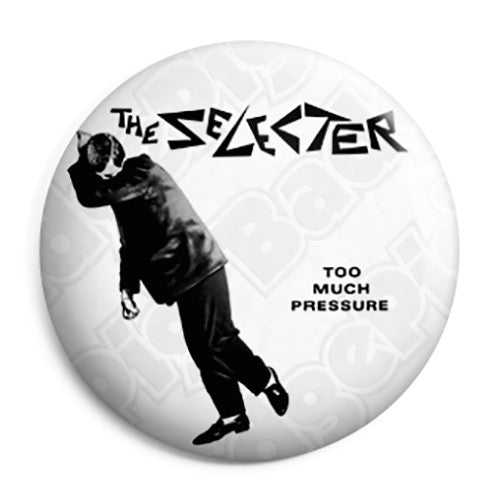 The Selecter - Too Much Pressure 2 Tone Ska Pin Button Badge